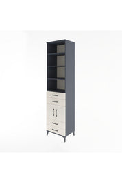 Hyperion Dolap 5 Raflı 4 Çekmeceli 2 Kapaklı 60x44x243 - S65M086V4B