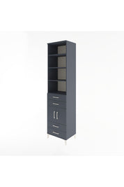 Hyperion Dolap 5 Raflı 4 Çekmeceli 2 Kapaklı 60x44x243 - S65M086V5B