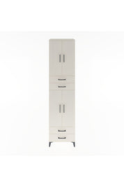 Hyperion Dolap 5 Raflı 4 Çekmeceli 4 Kapaklı 60x44x243 Aytaşı-Aytaşı
