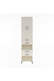 Hyperion Dolap 4 Raflı 4 Çekmeceli 2 Kapaklı 60x44x243 Aytaşı-Aytaşı