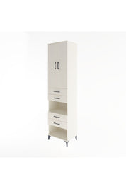 Hyperion Dolap 4 Raflı 4 Çekmeceli 2 Kapaklı 60x44x243 Aytaşı-Aytaşı