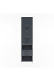Hyperion Dolap 4 Raflı 4 Çekmeceli 2 Kapaklı 60x44x243 - S65M089V5B
