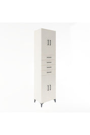 Hyperion Dolap 4 Raflı 4 Çekmeceli 4 Kapaklı 60x44x243 Aytaşı-Aytaşı