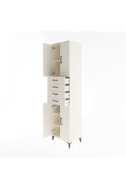 Hyperion Dolap 4 Raflı 4 Çekmeceli 4 Kapaklı 60x44x243 Aytaşı-Aytaşı