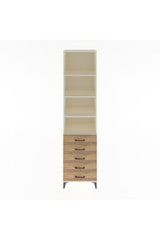 Hyperion Dolap 4 Raflı 5 Çekmeceli 60x44x243 Aytaşı-Çam