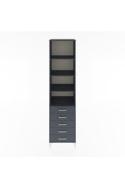Hyperion Dolap 4 Raflı 5 Çekmeceli 60x44x243 - S65M091V5B