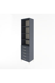 Hyperion Dolap 4 Raflı 5 Çekmeceli 60x44x243 - S65M091V5B