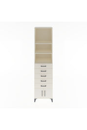 Hyperion Dolap 3 Raflı 5 Çekmeceli 2 Kapaklı 60x44x243 Aytaşı-Aytaşı