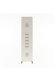 Hyperion Dolap 3 Raflı 5 Çekmeceli 4 Kapaklı 60x44x243 Aytaşı-Aytaşı