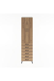Hyperion Dolap 4 Raflı 6 Çekmeceli 2 Kapaklı 60x44x243 Aytaşı-Çam