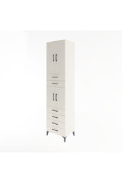 Hyperion Dolap 3 Raflı 6 Çekmeceli 4 Kapaklı 60x44x243 Aytaşı-Aytaşı