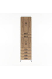 Hyperion Dolap 3 Raflı 6 Çekmeceli 4 Kapaklı 60x44x243 Aytaşı-Çam