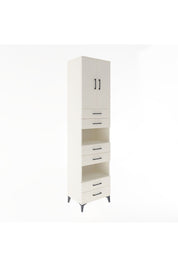 Hyperion Dolap 4 Raflı 6 Çekmeceli 2 Kapaklı 60x44x243 Aytaşı-Aytaşı