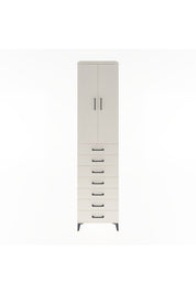 Hyperion Dolap 3 Raflı 7 Çekmeceli 2 Kapaklı 60x44x243 Aytaşı-Aytaşı