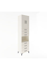 Hyperion Dolap 3 Raflı 7 Çekmeceli 2 Kapaklı 60x44x243 Aytaşı-Aytaşı