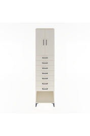 Hyperion Dolap 2 Raflı 7 Çekmeceli 2 Kapaklı 60x44x243 Aytaşı-Aytaşı