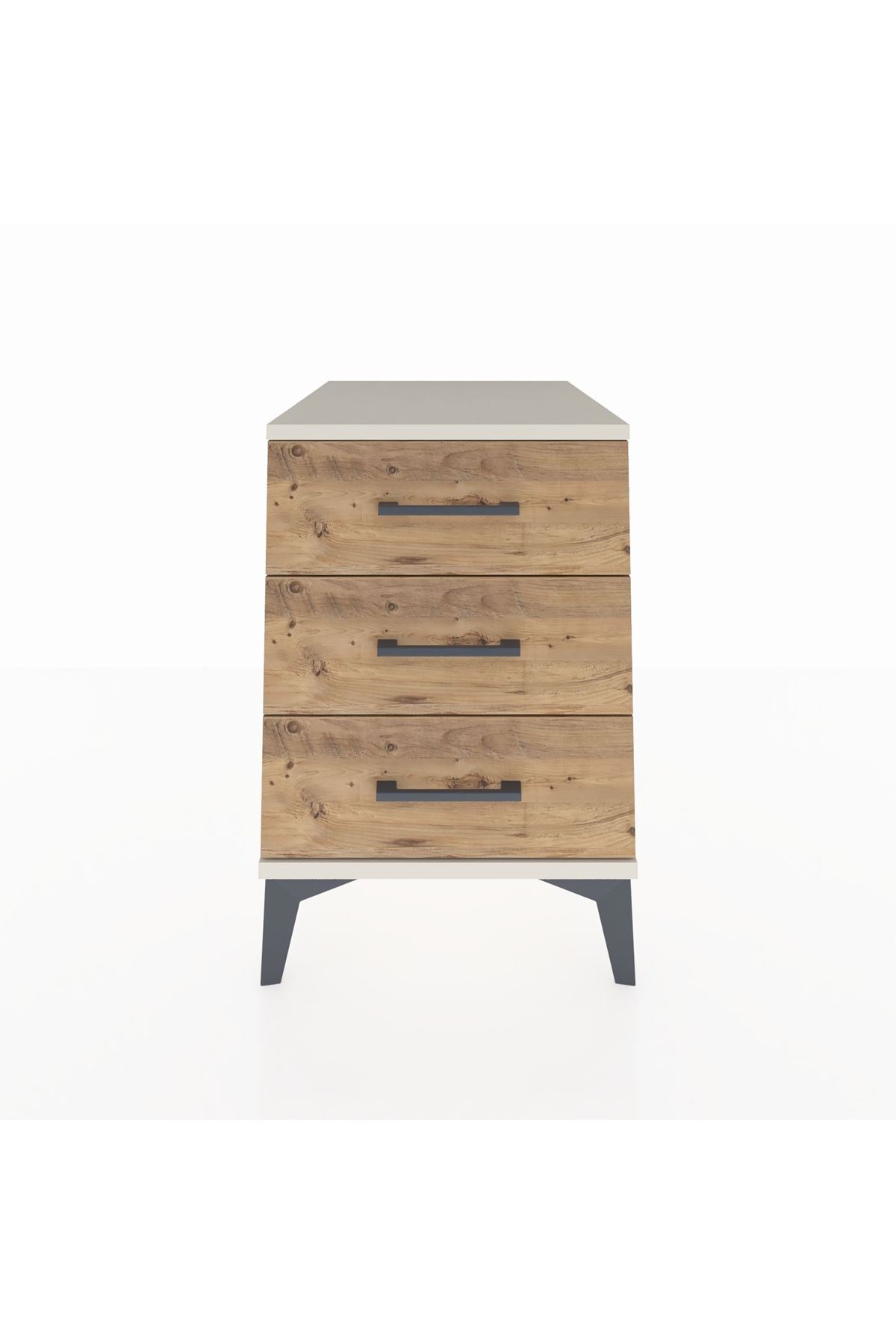 Kronos Komodin 3 Çekmeceli 44x59x64 Aytaşı-Çam