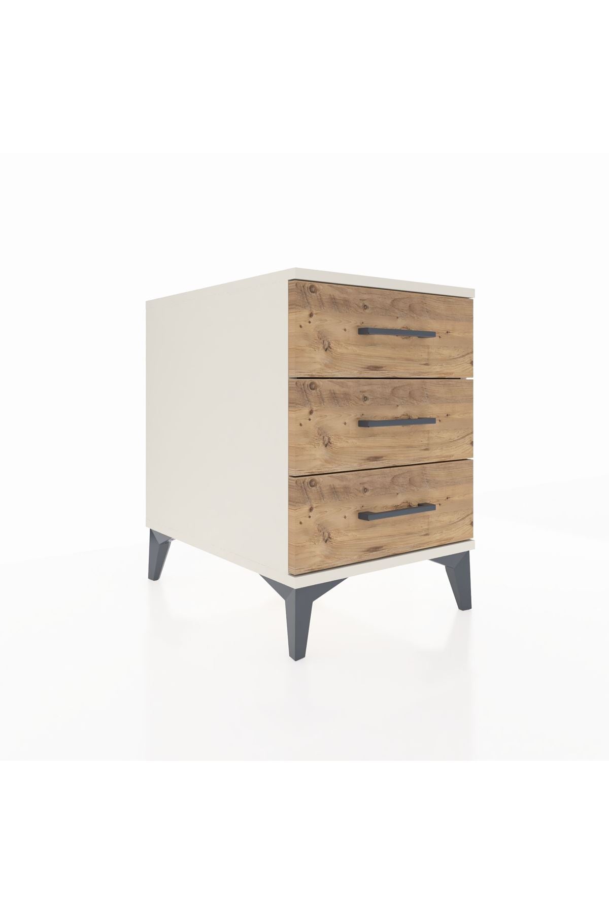 Kronos Komodin 3 Çekmeceli 44x59x64 Aytaşı-Çam