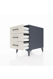 Kronos Komodin 3 Çekmeceli 44x59x64 Antrasit-Aytaşı