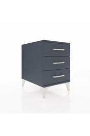 Kronos Komodin 3 Çekmeceli 44x59x64 Antrasit-Antrasit