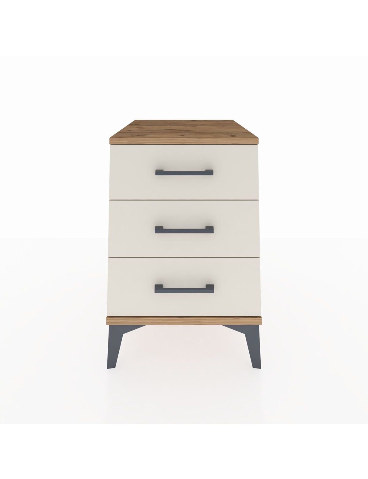 Kronos Komodin 3 Çekmeceli 44x59x64 Çam-Aytaşı