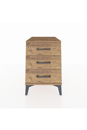 Kronos Komodin 3 Çekmeceli 44x59x64 Çam-Çam