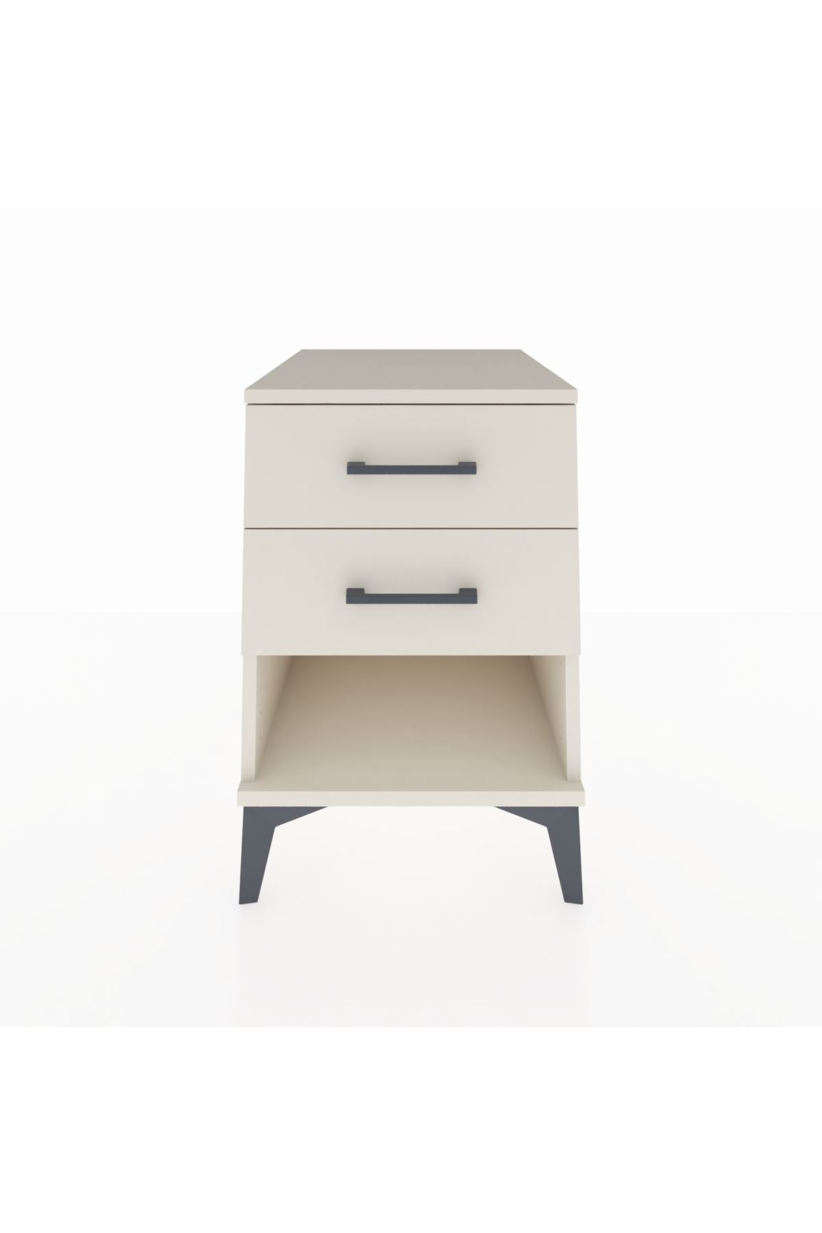 Kronos Komodin 2 Çekmeceli 44x59x64 Aytaşı-Aytaşı