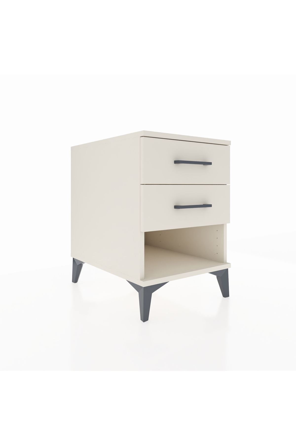 Kronos Komodin 2 Çekmeceli 44x59x64 Aytaşı-Aytaşı