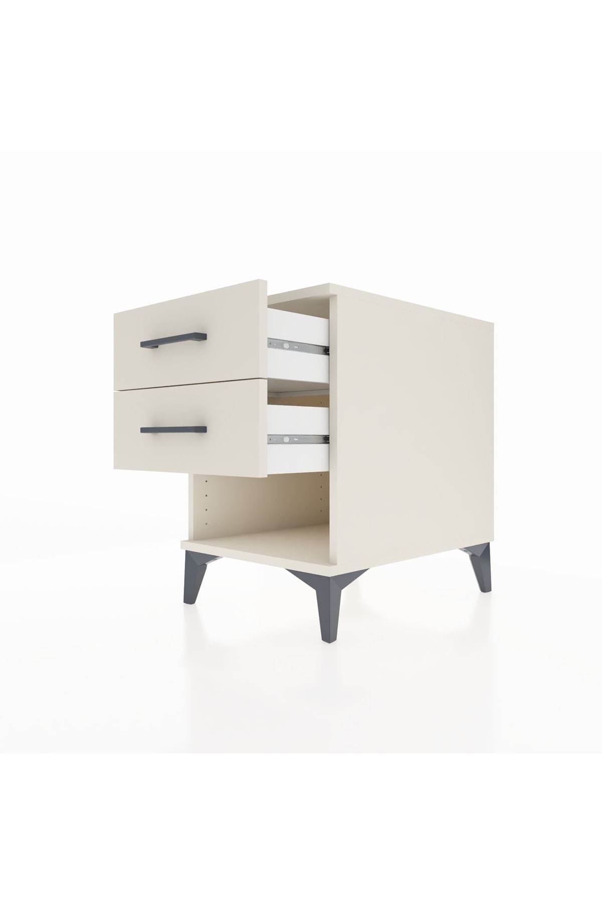 Kronos Komodin 2 Çekmeceli 44x59x64 Aytaşı-Aytaşı