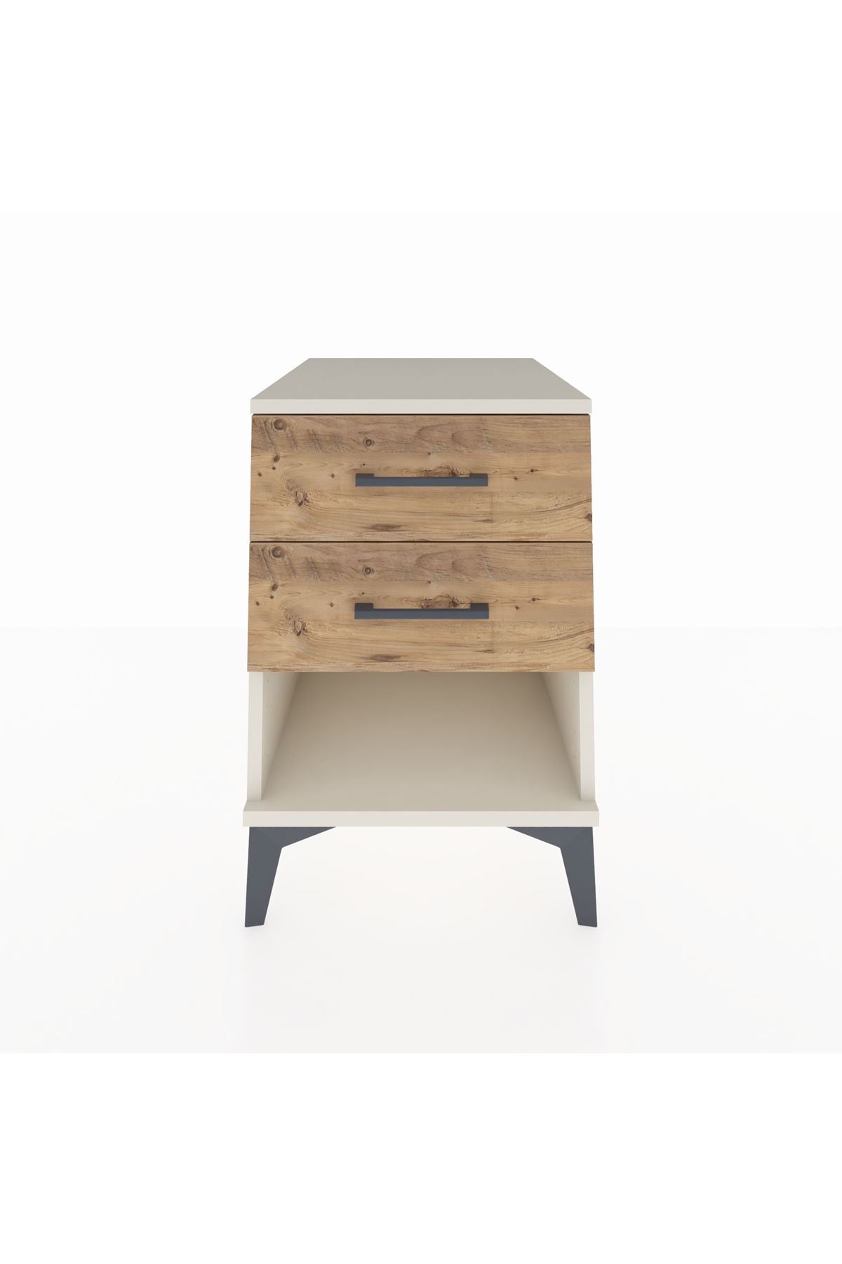 Kronos Komodin 2 Çekmeceli 44x59x64 Aytaşı-Çam