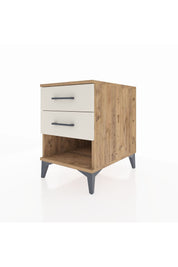 Kronos Komodin 2 Çekmeceli 44x59x64 Çam-Aytaşı