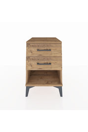 Kronos Komodin 2 Çekmeceli 44x59x64 Çam-Çam