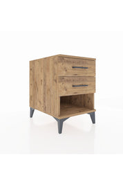 Kronos Komodin 2 Çekmeceli 44x59x64 Çam-Çam