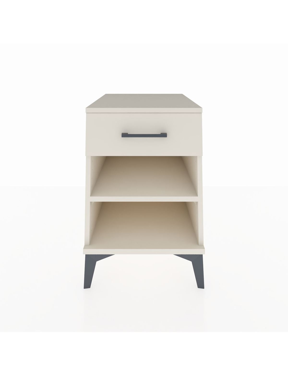 Kronos Komodin Tek Raflı Tek Çekmeceli 44x59x64 Aytaşı-Aytaşı