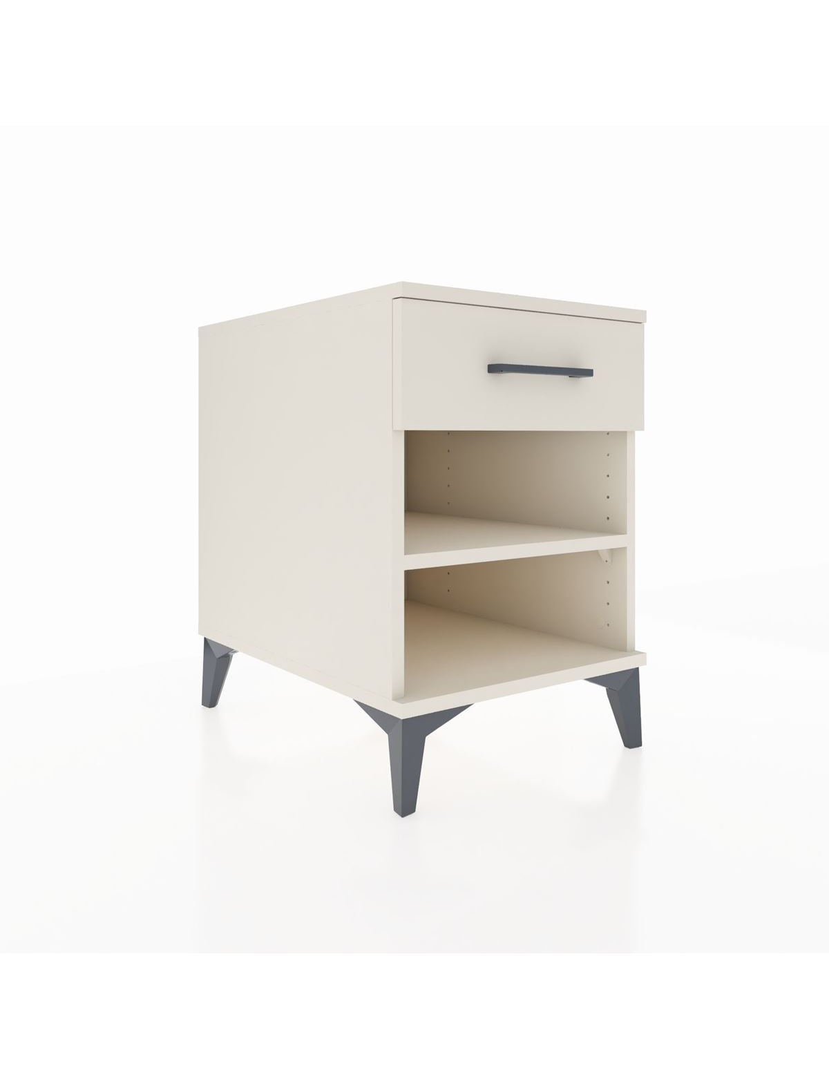 Kronos Komodin Tek Raflı Tek Çekmeceli 44x59x64 Aytaşı-Aytaşı