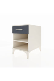 Kronos Komodin Tek Raflı Tek Çekmeceli 44x59x64 Aytaşı-Antrasit