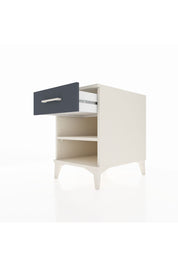 Kronos Komodin Tek Raflı Tek Çekmeceli 44x59x64 Aytaşı-Antrasit