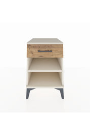 Kronos Komodin Tek Raflı Tek Çekmeceli 44x59x64 Aytaşı-Çam