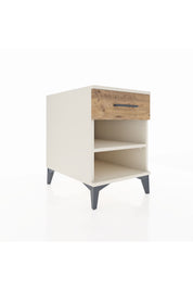 Kronos Komodin Tek Raflı Tek Çekmeceli 44x59x64 Aytaşı-Çam