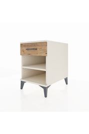 Kronos Komodin Tek Raflı Tek Çekmeceli 44x59x64 Aytaşı-Çam