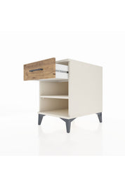 Kronos Komodin Tek Raflı Tek Çekmeceli 44x59x64 Aytaşı-Çam