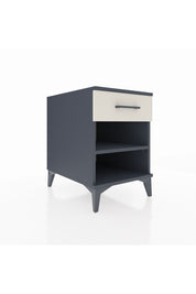 Kronos Komodin Tek Raflı Tek Çekmeceli 44x59x64 Antrasit-Aytaşı