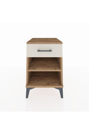 Kronos Komodin Tek Raflı Tek Çekmeceli 44x59x64 Çam-Aytaşı