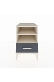 Kronos Komodin 2 Raflı Tek Çekmeceli 44x59x64 Aytaşı-Antrasit