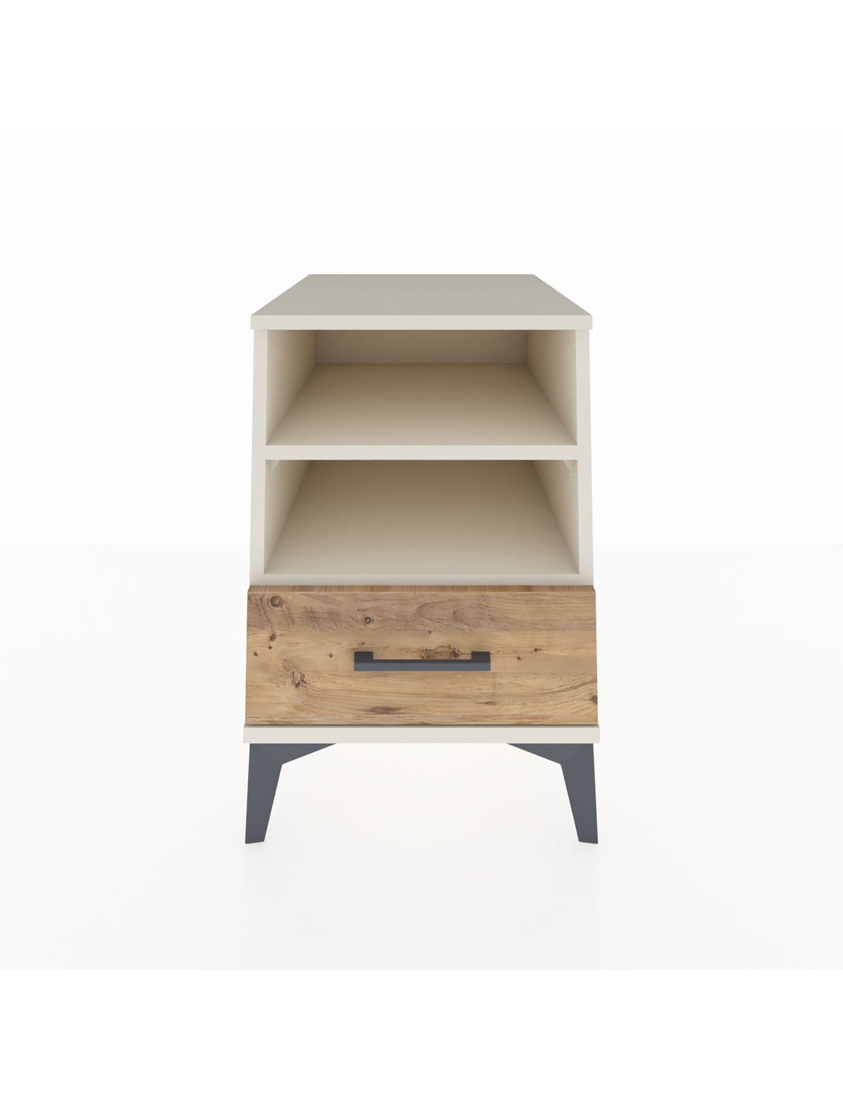 Kronos Komodin 2 Raflı Tek Çekmeceli 44x59x64 Aytaşı-Çam