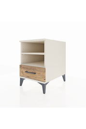 Kronos Komodin 2 Raflı Tek Çekmeceli 44x59x64 Aytaşı-Çam