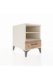 Kronos Komodin 2 Raflı Tek Çekmeceli 44x59x64 Aytaşı-Çam