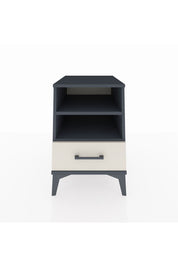 Kronos Komodin 2 Raflı Tek Çekmeceli 44x59x64 Antrasit-Aytaşı