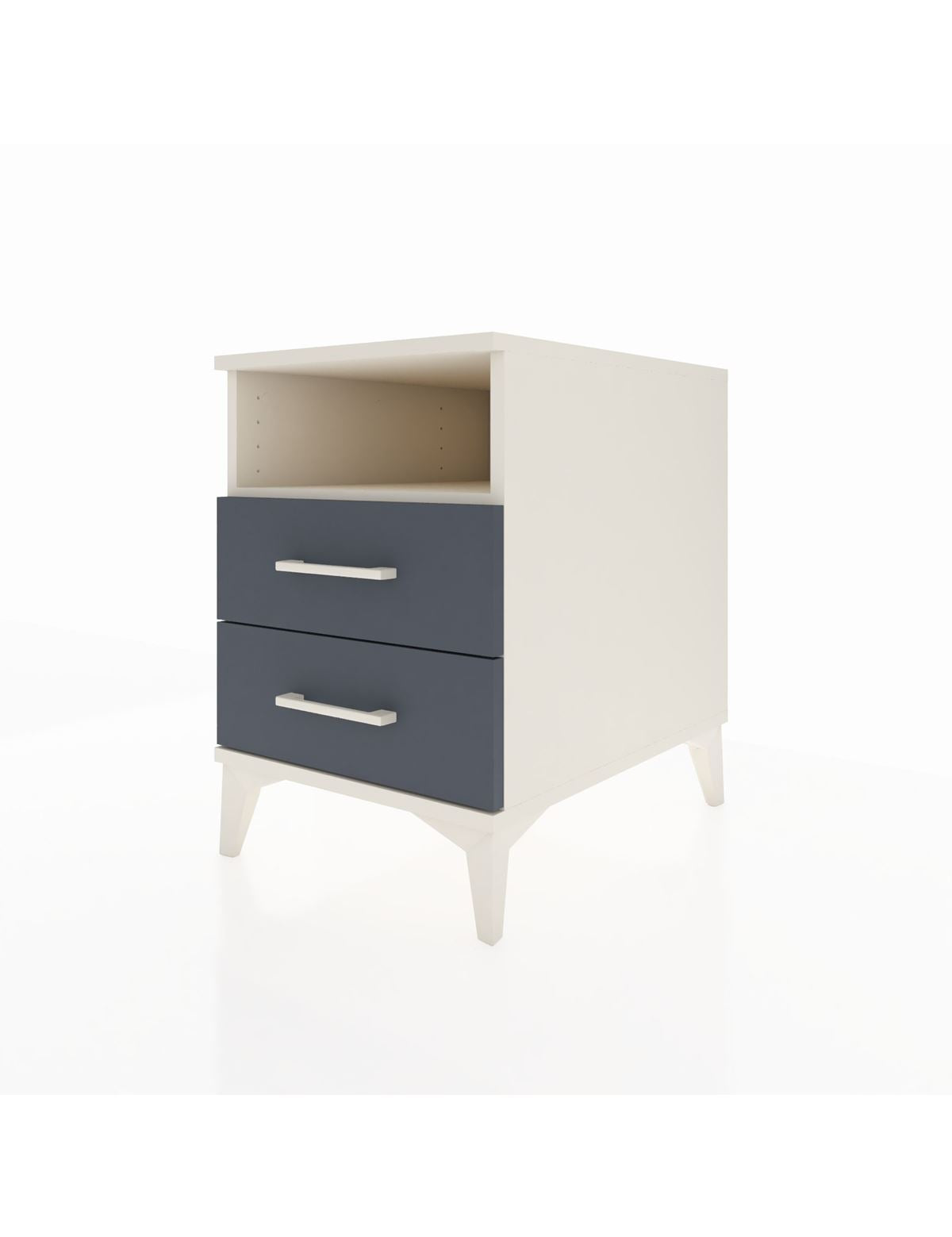 Kronos Komodin Tek Raflı 2 Çekmeceli 44x59x64 - S73M005V2C