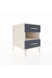 Kronos Komodin Tek Raflı 2 Çekmeceli 44x59x64 Aytaşı-Antrasit